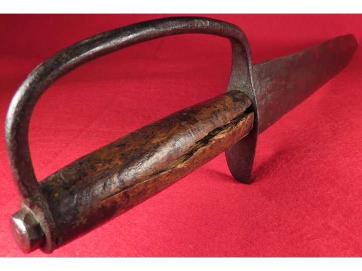 Confederate “D” Guard Bowie Knife with Scabbard